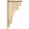 Ekena Millwork Mediterranean Rough Sawn Corbel w/Backplate, Douglas Fir, 6"W x 14"D x 26"H COR06X14X26MED01RDF - alternate 3
